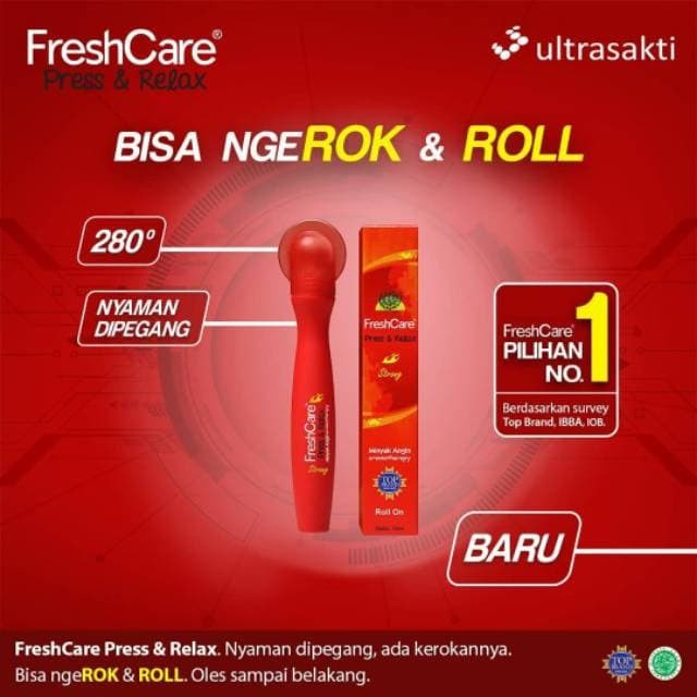 FRESHCARE 2 IN 1 ROLL ON DAN KEROK ( PCS )