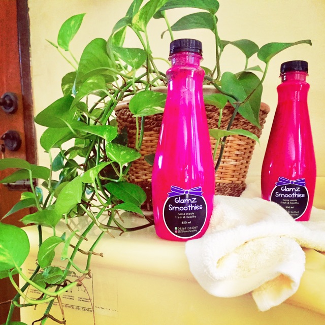 

Glam’z Smoothies ada 3 varian ( harap tulis ) size 350ml .