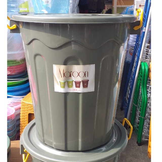 Ember 80 Liter Abu-abu MAROON