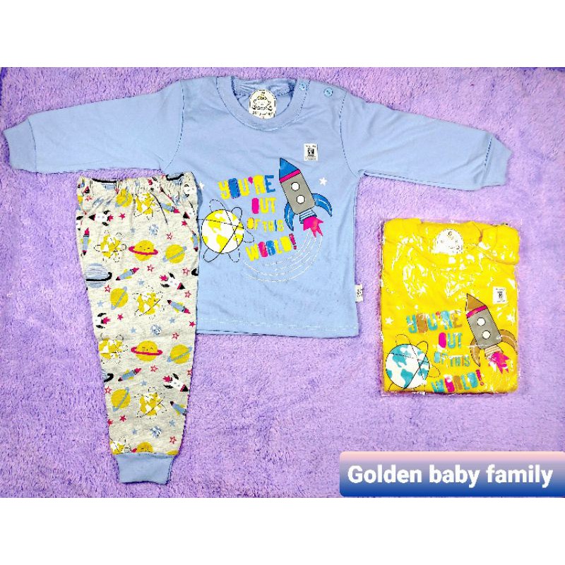 Piyama Baby Lucky  Oblong Panjang Size S,M,L