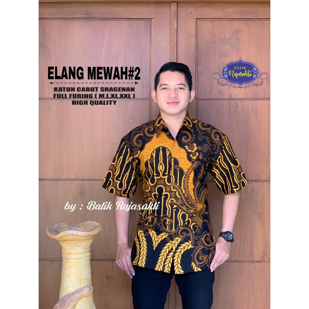 ELANG MEWAH 2 KEMEJA BATIK SOLO PRIA LENGAN PENDEK PANJANG LAPIS FURING ATASAN PREMIUM MODERN KATUN HALUS BERLIAN BIRU BHARATAYUDA BIMASENA BIRENDRA BIRU INDAH BRAHMAKERTA BRAHMAKERTA MERAH BUDIDRAWA BULANAGA BUNGA KAPAS BUNGA MEKAR BURUNG KASUARI CAKAR