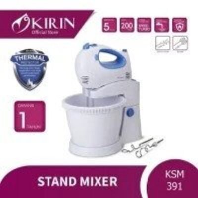 Stand Mixer KIRIN KSM-391 / Mixer Comp / Pengaduk Pencampur Makanan