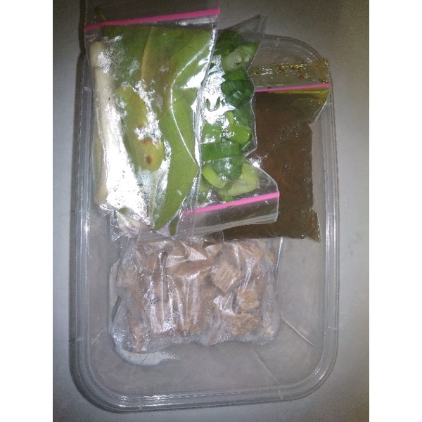 

Dapur Lanesra . Paket sayur racik instan. paket rawon daging