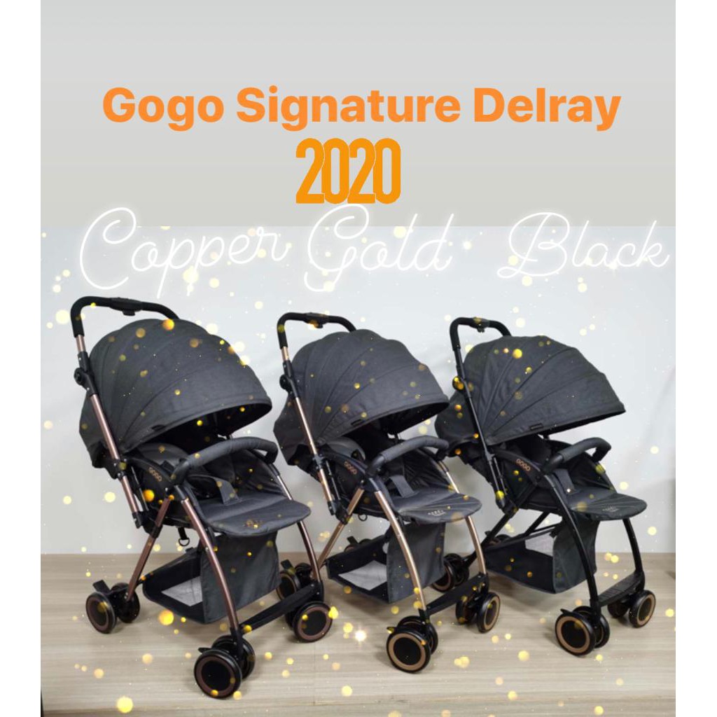 Stroller Reversible Handle Kereta Dorong Bayi Hadap Ibu Elle GOGO Signature LDR16 Delray