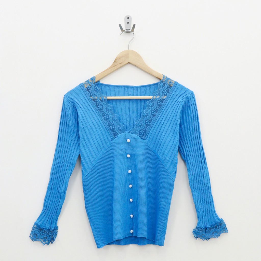 Leyren knit long top - Thejanclothes