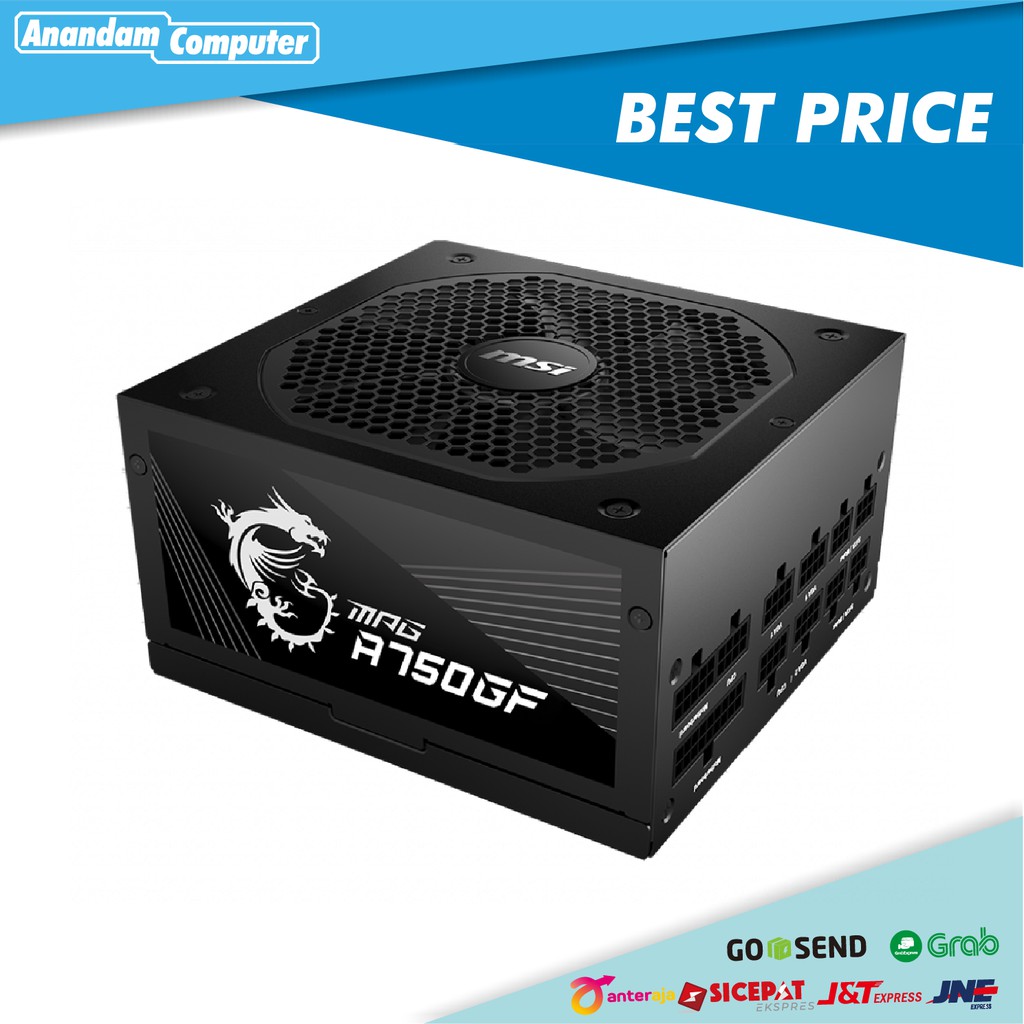 MSI MPG A750GF - 750W 80+ Fully Modular PSU