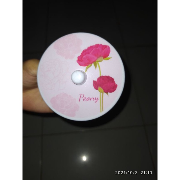 Tutup Gelas Onyx Melamine Motif peony