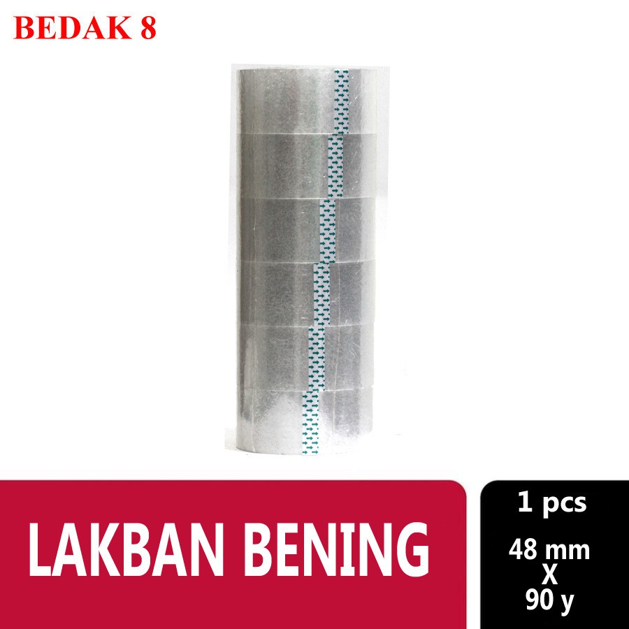 Lakban Bening | Plakban Bening | Isolasi Tape