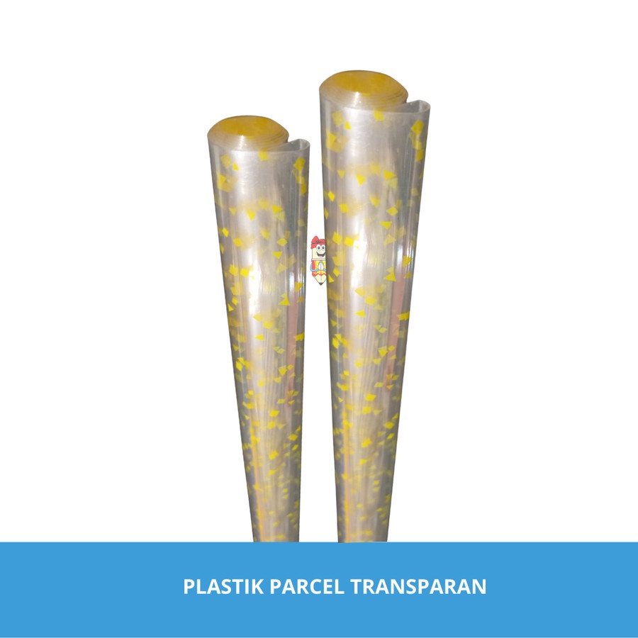 

Plastic Parcel Motif Transparant / Plastik Kado Transparan
