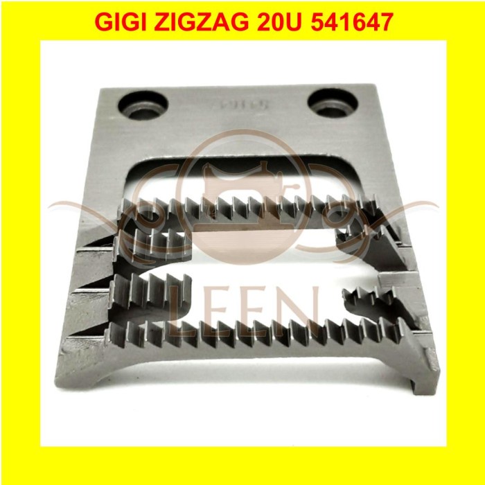 Gigi Zigzag 20U 541647 Mesin Jahit Zig Zag Industri Feed Dog LEEN