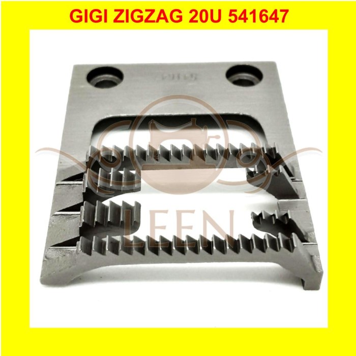 Gigi Zigzag 20U 541647 Mesin Jahit Zig Zag Industri Feed Dog LEEN