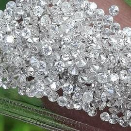 Paling Disukai.. BERLIAN ASLI NATURAL DIAMOND EROPA ORIGINAL PUTIH Tabur 3mm Gugur 10 Murah Bukan Be