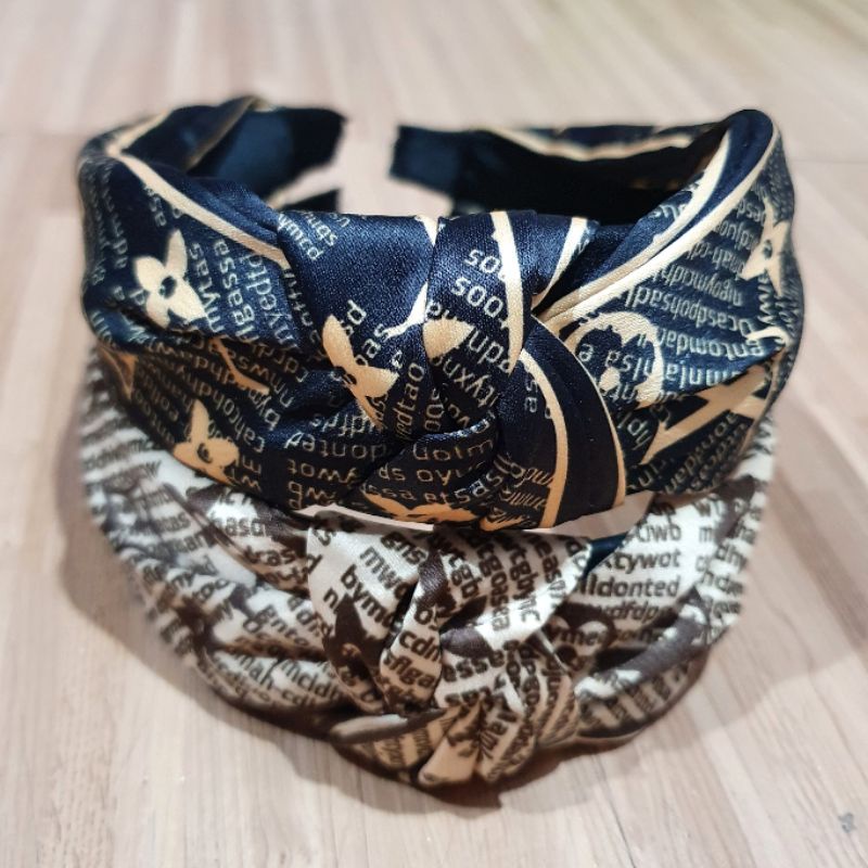 bando korea elv fashion premium import bahan tebal bandana import bando branded band bahan tebal