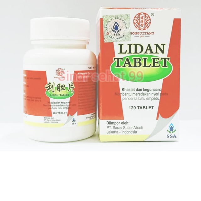 LIDAN TABLET lidan tablets obat batu empedu