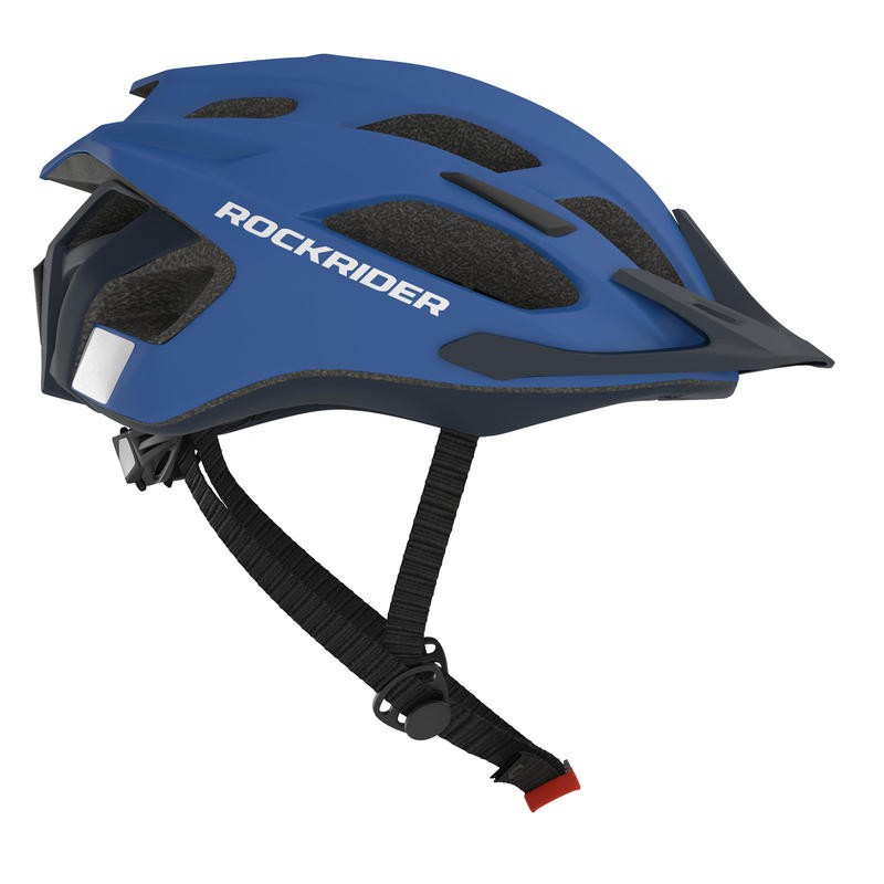 ROCKRIDER ST500 Helm Sepeda Gunung MTB - Biru