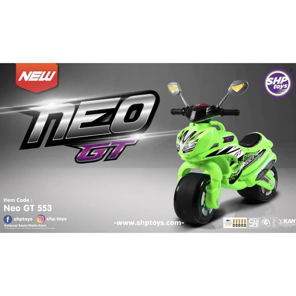Motor Anak NEO 553 Mainan Motor Anak Dorong