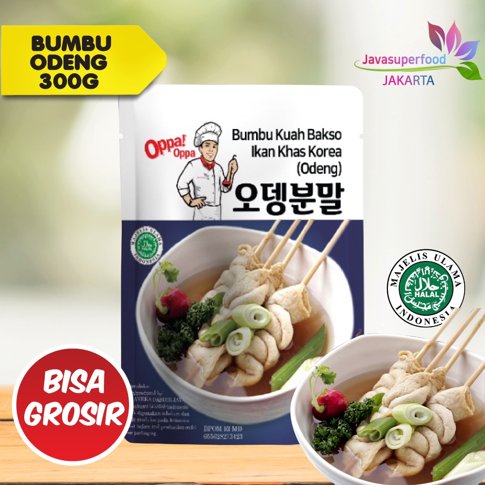 Bumbu Saus kuah Soup Oden Odeng Eomuk Fish Cake Bakso 300g