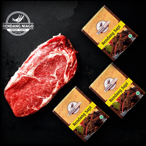 

Rendang Niago Rendang Sapi Rendang Kemasan 250g