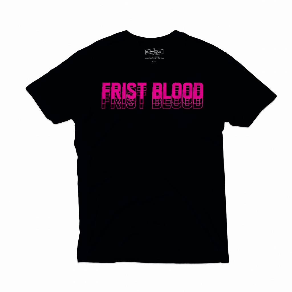 First Blood Cirebon Cloth Edition | T-shirt Japanese Murah | T-shirt Oversize