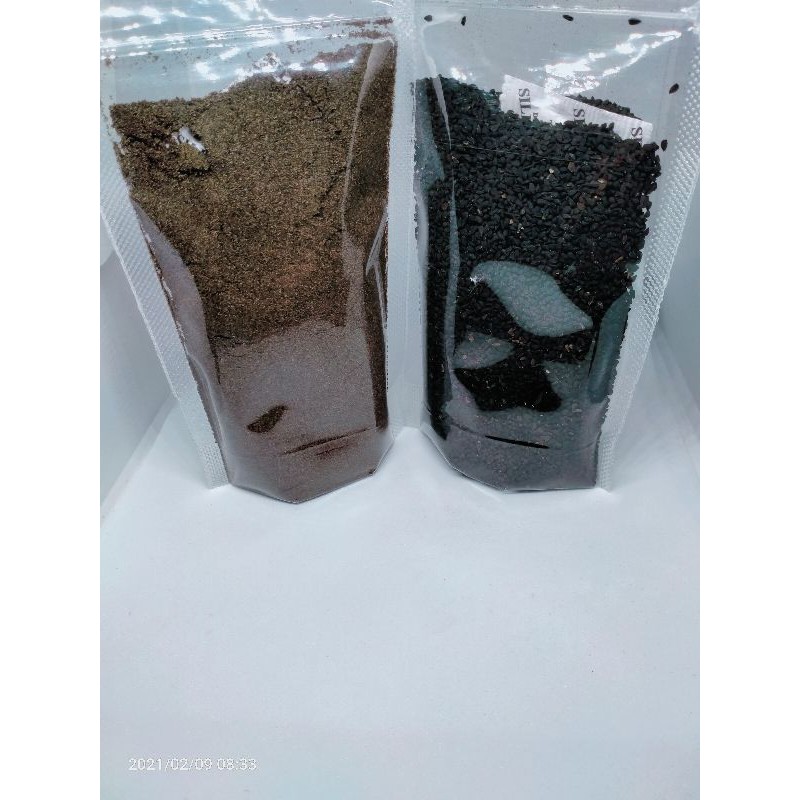 

JINTEN HITAM / HABBATUSSAUDAH BUTIR / BUBUK ASLI 100GR