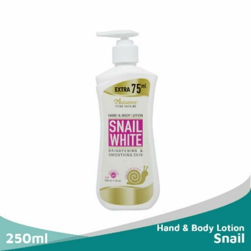 Autumn Glowing White Hand &amp; Body Lotion 250ml