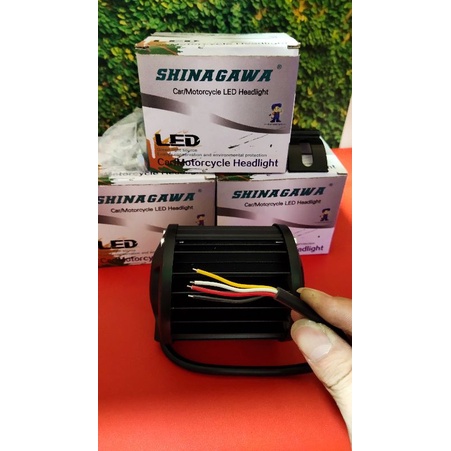 LAMPU TEMBAK 6 MATA 18 WATT 2 WARNA PUTIH-KUNING BISA FLASH 4 KABEL BISA FLASH PUTIH TAU KUNING 12V