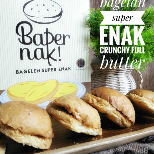 

Roti Kering Bagelan Super Enak - Baper Nak! - Crunchy Full Butter