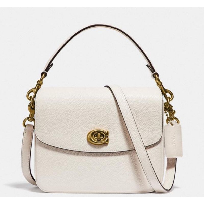 Coach Cassie Crossbody 19 In Signature Canvas Chalk (C88346)