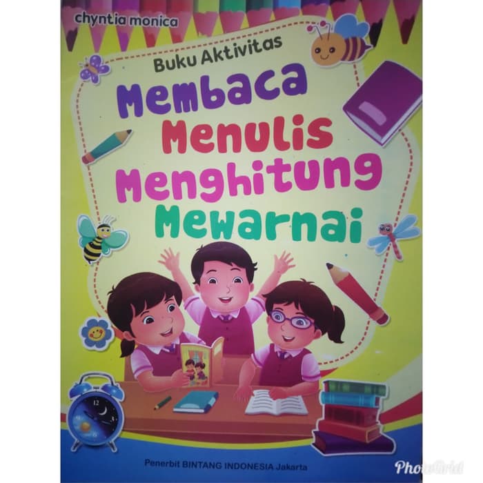 Buku Membaca Menulis Menghitung Mewarnai / Buku Anak Anak