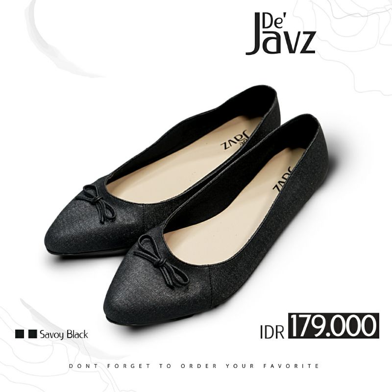 SEPATU FLAT SAVOY || De' Javz