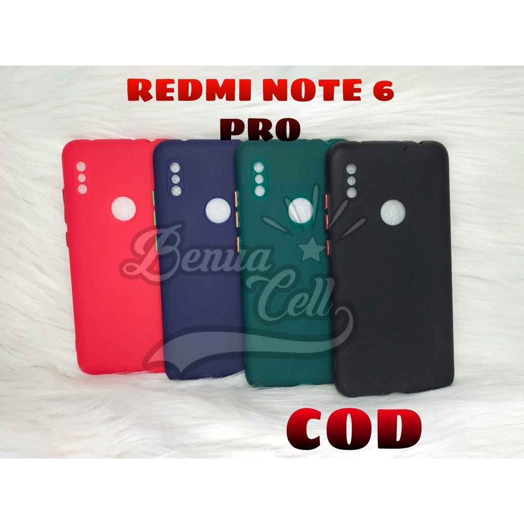 SOFTCASE MACARON XIAOMI REDMI NOTE 6 PRO -REDMI NOTE 10 4G -REDMI NOTE 10 PRO // SOFTCASE MACARON PROTECTION KAMERA - BD