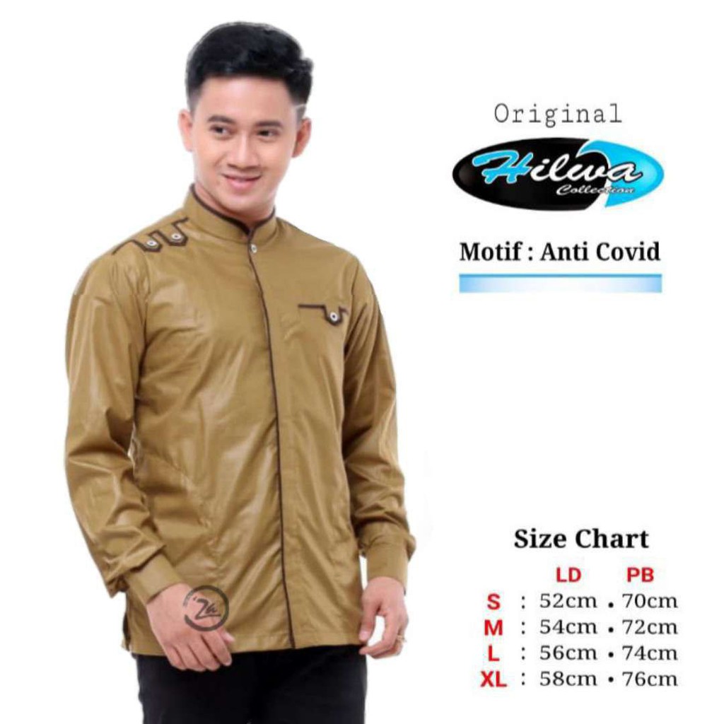 baju koko polos | baju koko pria | pakaian pria | baju pria