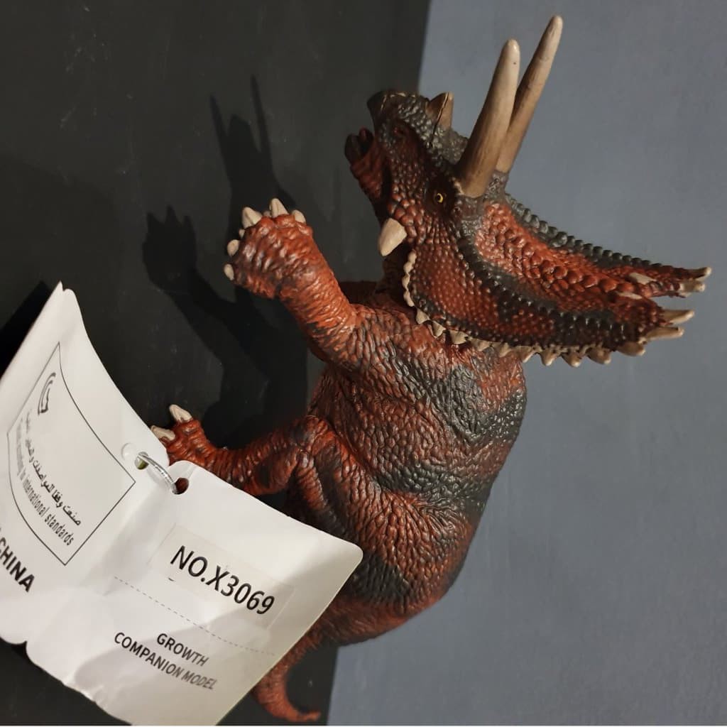 graatis Figure Dinosaurus Pentaceratops X3069 jurrasic Hard Rubber New Canna