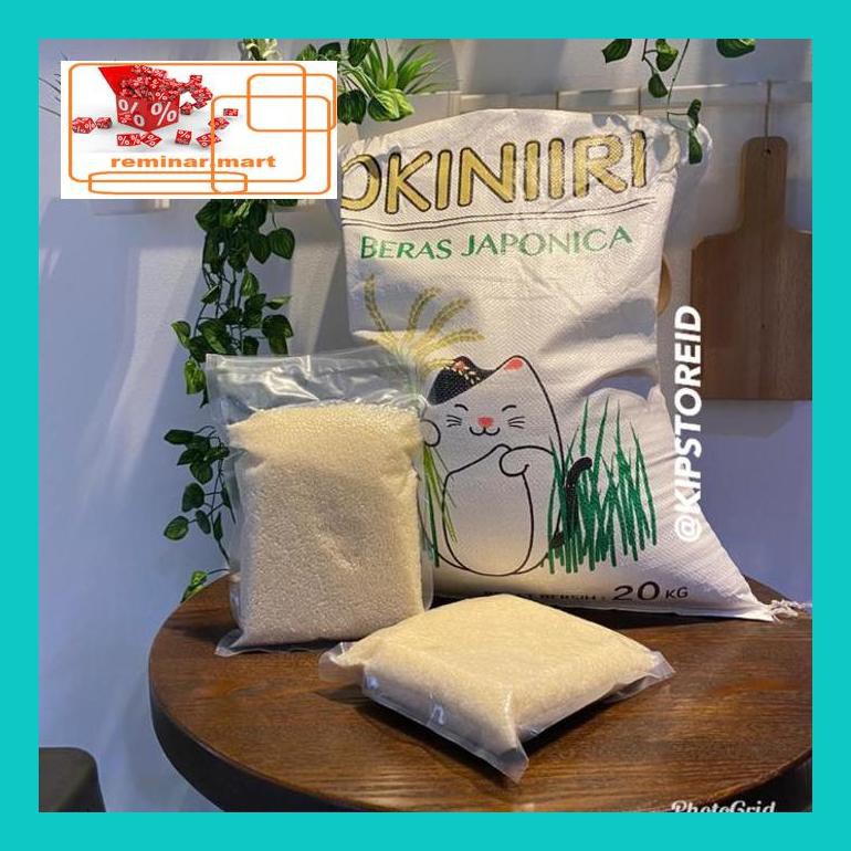 

S0Bers Beras Okiniiri Repack 1 Kg Beras Sushi Ric0S50B