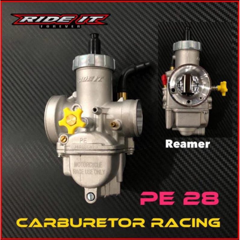 karbu Ride it pe 28 reamer (set Pj, Mj, dan jarum skep)