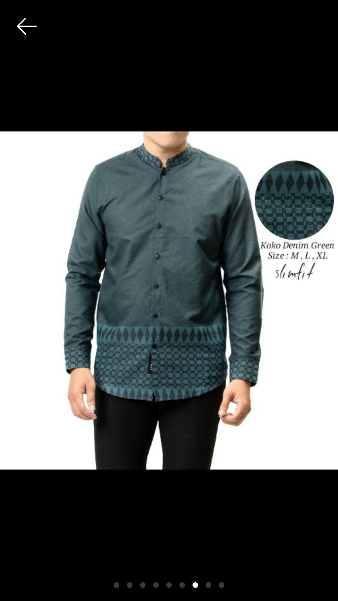 Kemeja Batik Slimfit Premium  / Pakaian Pria Premium Yoonmarket.id