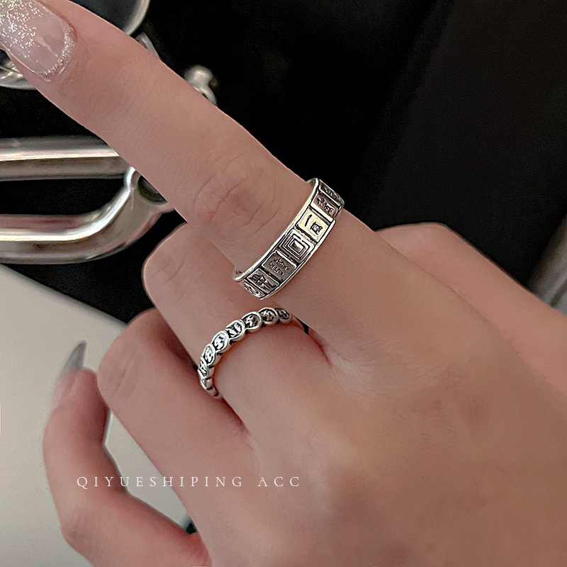 Cincin Mahjong Bahan Metal