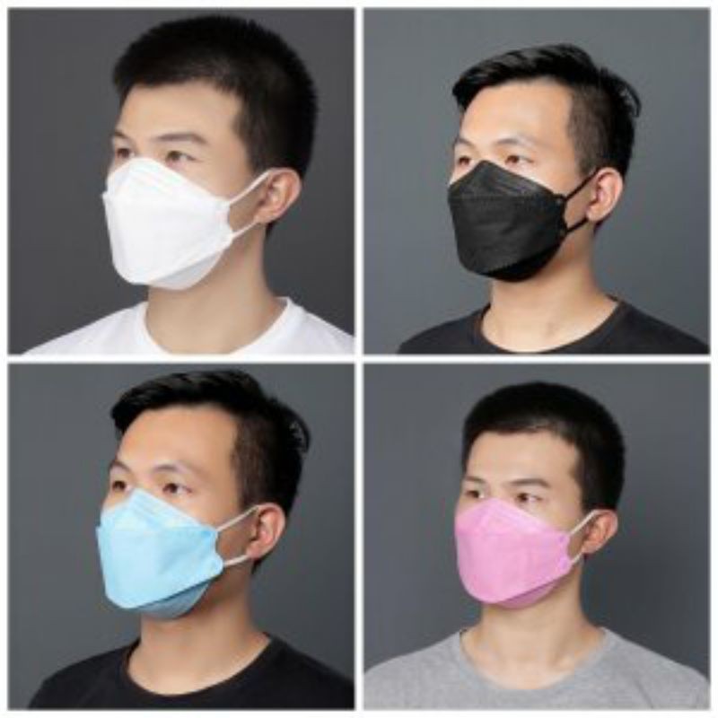 Masker KF94 Winstar isi 5 warna putih
