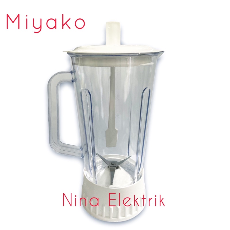 GELAS BLENDER MIYAKO BL 102 PL JUS (GEAR BAWAH KARET)