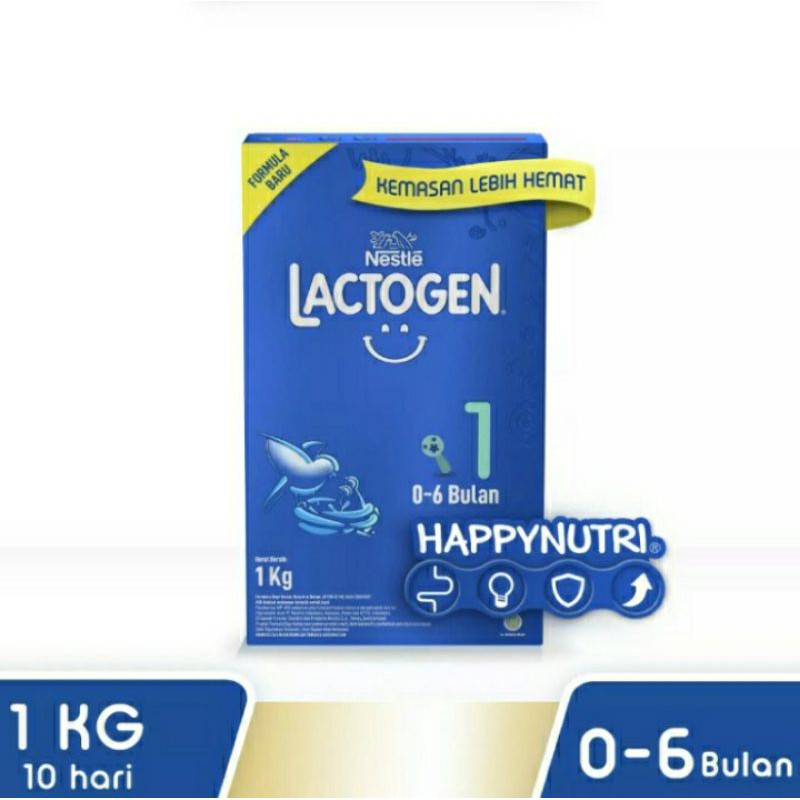 Lactogen Tahap 1 Usia 0-6Bln 1Kg | D'Lubna Baby