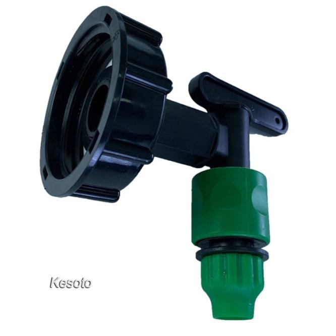 Super Murah [Kesoto] Ibc Tote Tank Adapter With Valve Plastic