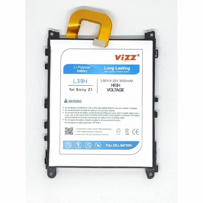 Baterai Sony Z1/L39H Original Vizz