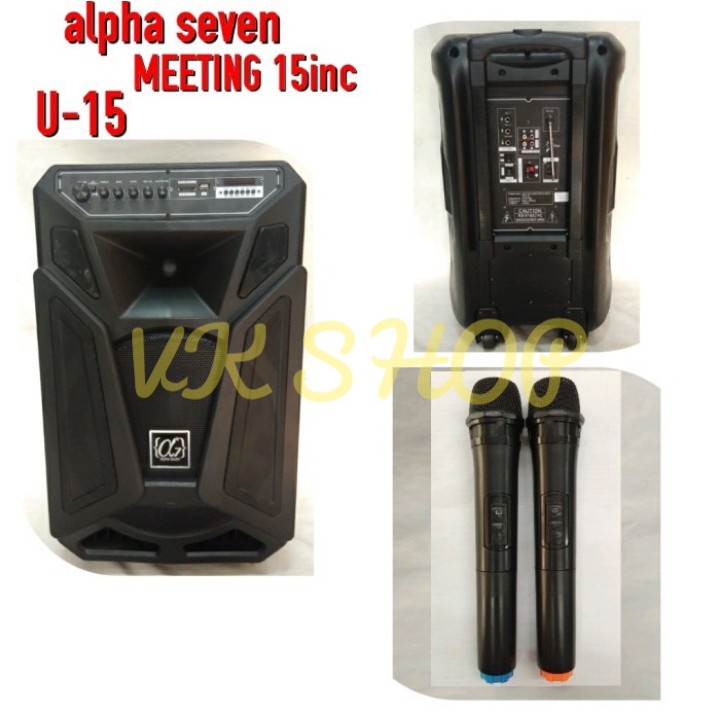 SPEAKER MEETING ALPHA SEVEN U-15 (15 INCH)