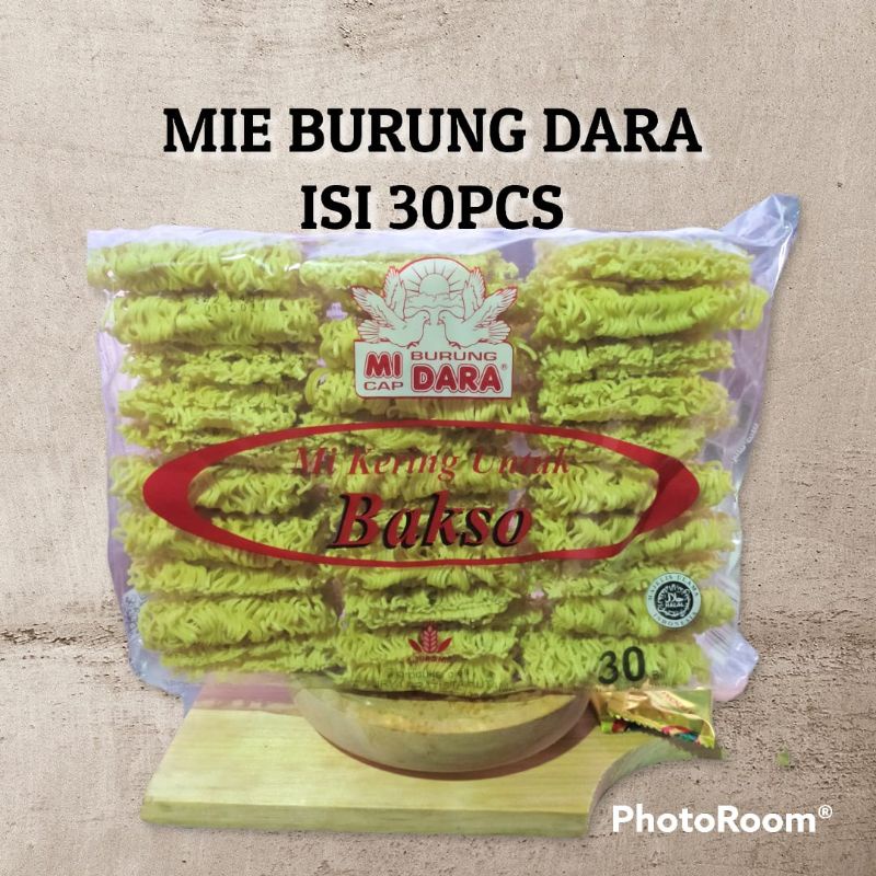 

MIE BURUNG DARA ISI 30PCS