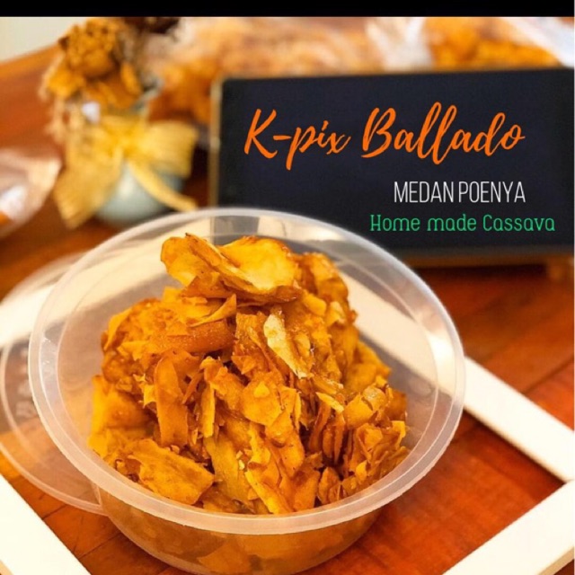 

Keripik singkong balado premium / keripik balado