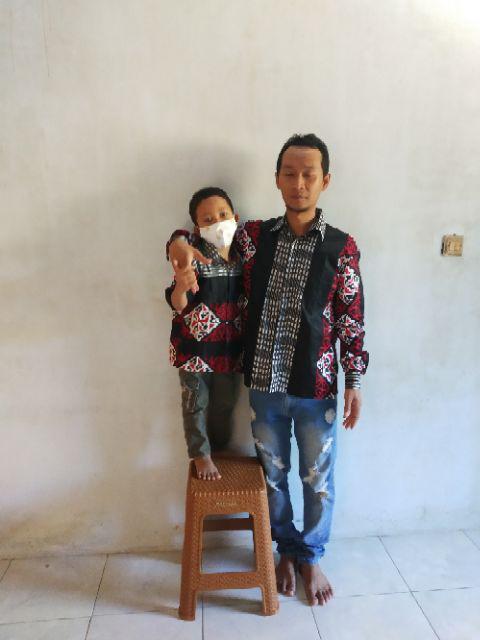 Maura Couple - Sania Ruflle Batik Couple Ori Ndoro Jowi Garansi Termurah Shopee - Modern Batik Solo