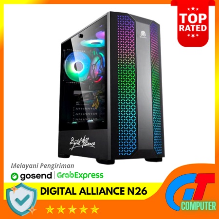 Digital Alliance DA Gaming Chassis N26 - Black Case