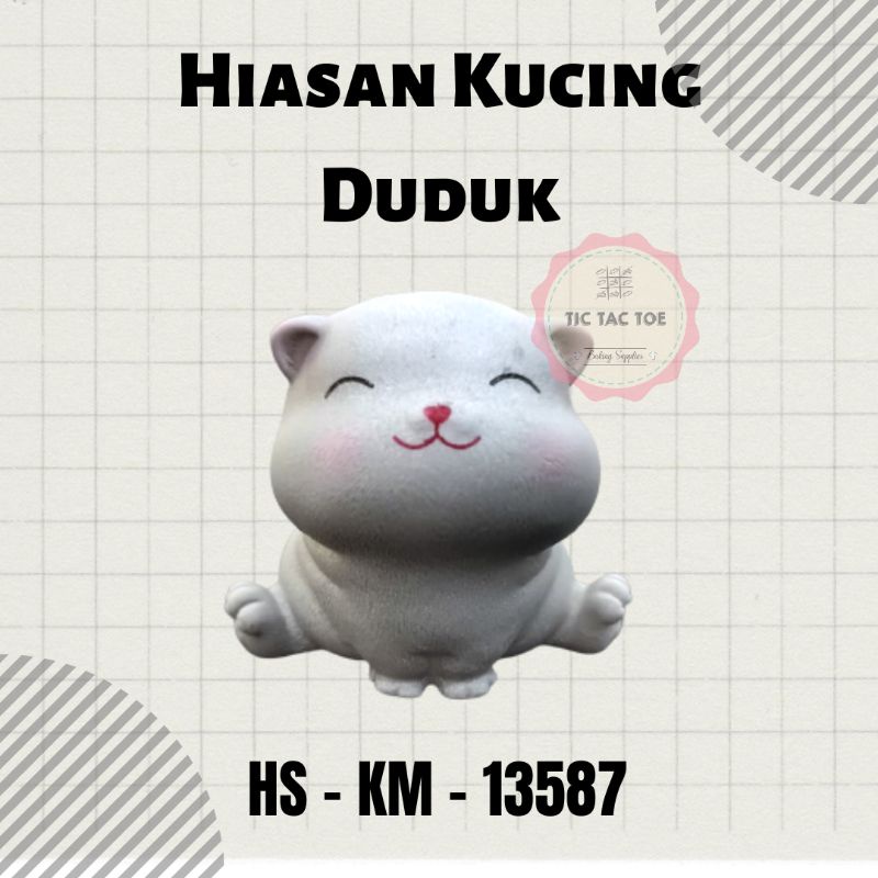 Hiasan Cake Topper Kucing