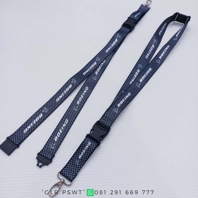 

Lanyard / Gantungan Tali Id Card Boeing Carbon Premium 084