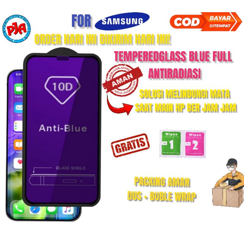 Tempered glass TG Anti Gores Blue light Antiradiasi Samsung J1 Ace A6 A6+ J4+ J6+ J5 Prime J7 Prime J7 Core